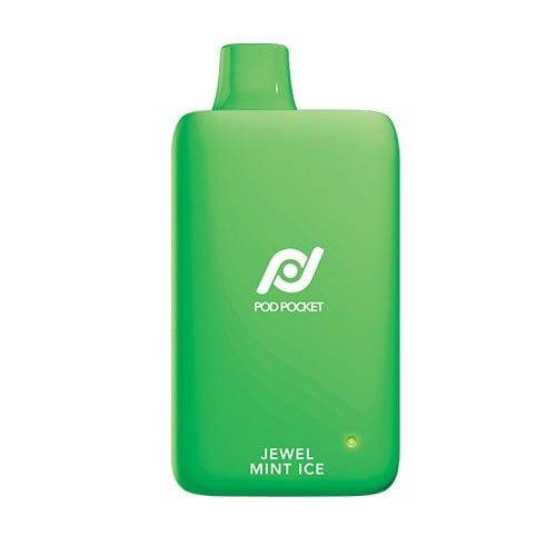 Pod Juice Disposable Vape Jewel Mint Ice Pod Juice Pod Pocket Disposable Vape (5%, 7500 Puffs)
