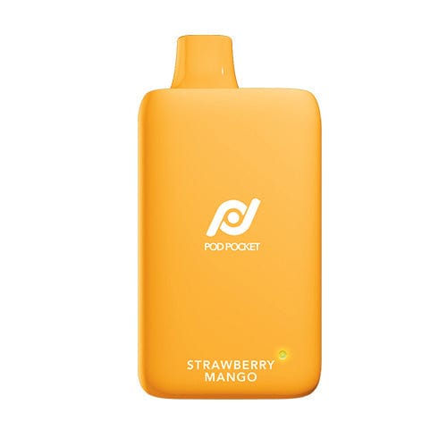 Pod Juice Disposable Vape Strawberry Mango Pod Juice Pod Pocket Disposable Vape (5%, 7500 Puffs)