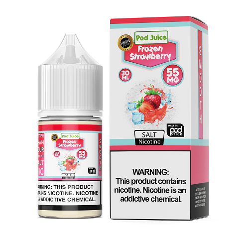 Pod Juice Juice Pod Juice Frozen Strawberry 30ml Nic Salt Vape Juice
