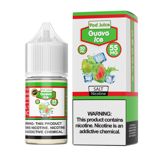 Pod Juice Juice Pod Juice Guava Ice 30ml Nic Salt Vape Juice