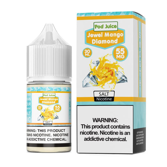 Pod Juice Juice Pod Juice Jewel Mango Diamond 30ml Nic Salt Vape Juice
