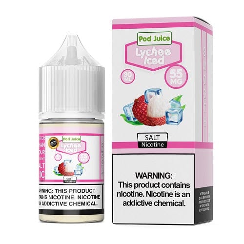 Pod Juice Juice Pod Juice Lychee Ice 30ml Nic Salt Vape Juice