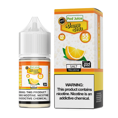 Pod Juice Juice Pod Juice Orange Soda 30ml Nic Salt Vape Juice