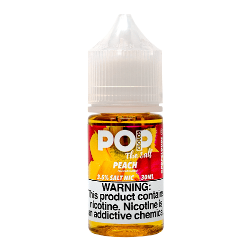 Pop Clouds Juice Pop Clouds Peach 30ml Nic Salt Vape Juice