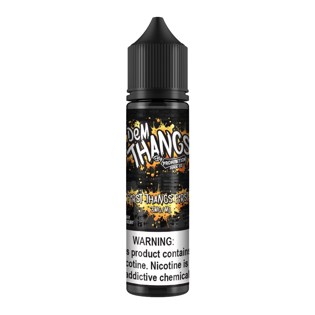 Prohibition Juice Co. Juice Dem Thangs First Thangs First 60ml Vape Juice