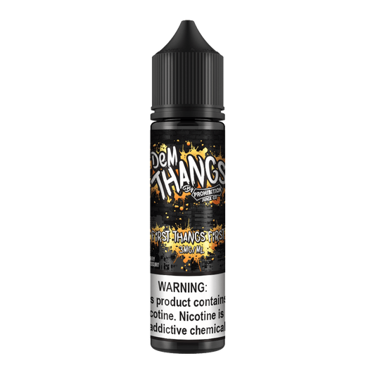 Prohibition Juice Co. Juice Dem Thangs First Thangs First 60ml Vape Juice