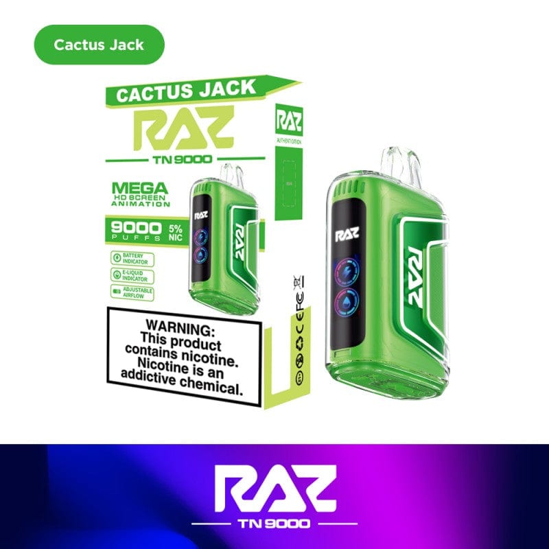RAZ Disposable Vape Cactus Jack RAZ 2 TN9000 Disposable Vape (5%, 9000 Puffs)