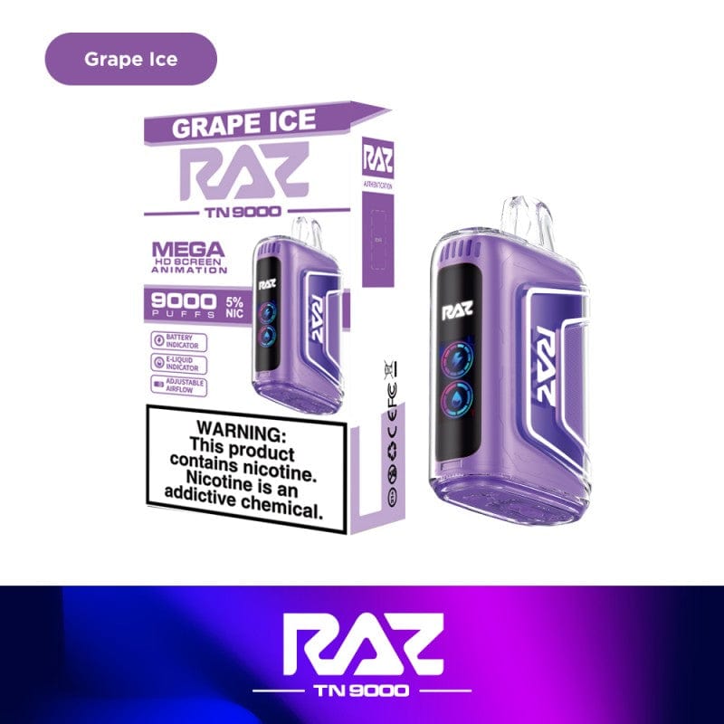 RAZ Disposable Vape RAZ 2 TN9000 Disposable Vape (5%, 9000 Puffs)