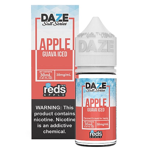 Reds Apple E-Juice Juice Reds Salt Guava ICED 30ml Nic Salt Vape Juice