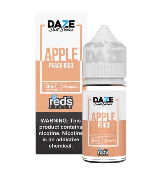Reds Apple E-Juice Juice Reds Salt Peach 30ml Nic Salt Vape Juice