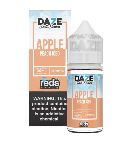 Reds Apple E-Juice Juice Reds Salt Peach Ice 30ml Nic Salt Vape Juice