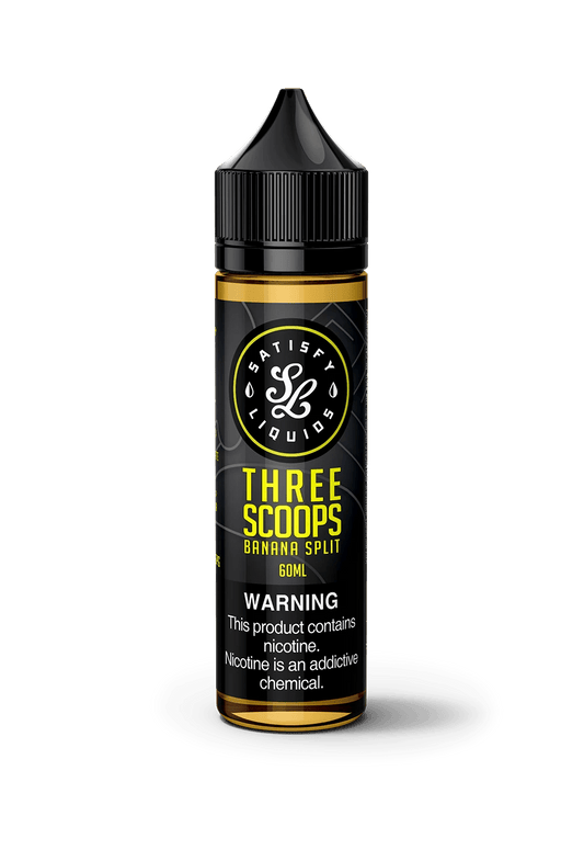 Satisfy Liquids Juice Three Scoops 60ml - Satisfy