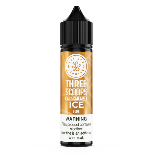 Satisfy Liquids Juice Three Scoops Ice 60ml - Satisfy