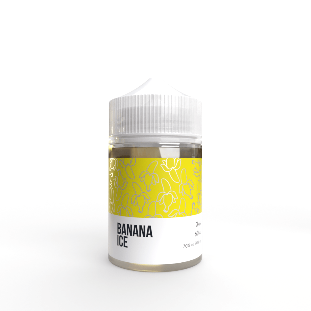 Saucy Juice Ice Series Banana Ice 60ml Vape Juice - Saucy