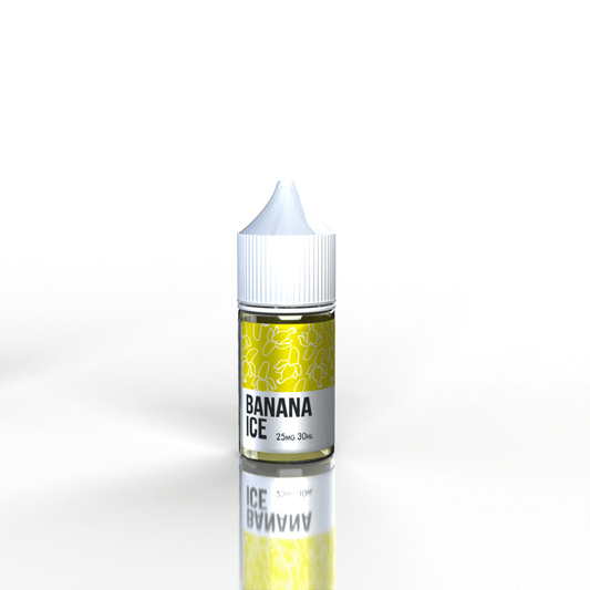Saucy Juice Salts Series Banana Ice 30ml Nic Salt Vape Juice - Saucy