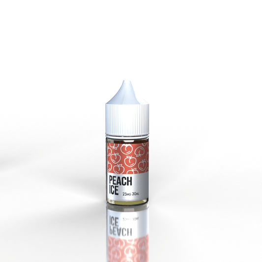 Saucy Juice Salts Series Peach Ice 30ml Nic Salt Vape Juice - Saucy