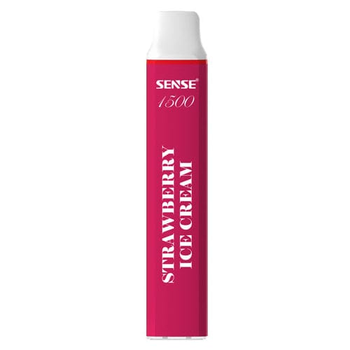 Sense Disposable Vape Strawberry Ice Cream Sense 1500 Disposable Vape