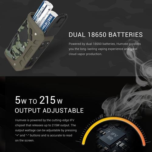 Sigelei Mods Sigelei Humvee 215W Mod