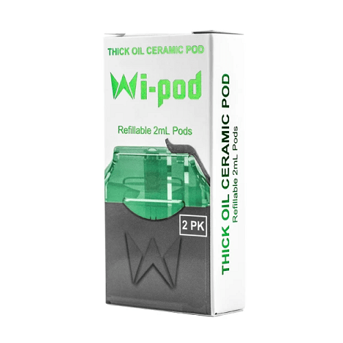 Smoking Vapor Alternatives Green Wi-Pod 420 Replacement Pods (Pack of 2)