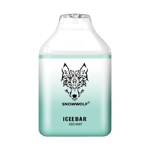 SnowWolf Disposable Vape Ice Mint Snowwolf Icee Bar Disposable Vape (5%, 6000 Puffs)
