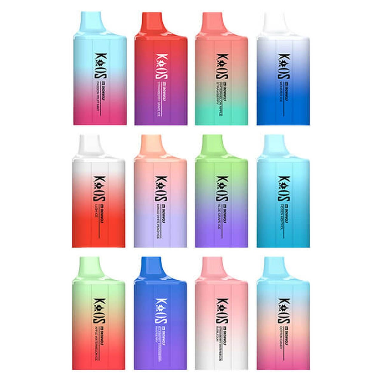 SnowWolf Disposable Vape Snowwolf Kaos Disposable Vape (5%, 6000 Puffs)