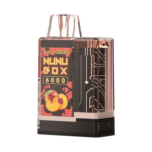 Steam Engine Disposable Vape Frozen Ice Peach Steam Engine NuNu Box Disposable Vape (5%, 6000 Puffs)