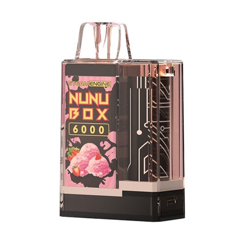 Steam Engine Disposable Vape Strawberry Ice Cream Steam Engine NuNu Box Disposable Vape (5%, 6000 Puffs)