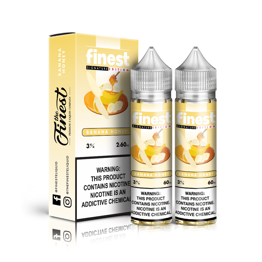 The Finest Juice The Finest Banana Honey 2x 60ml Vape Juice