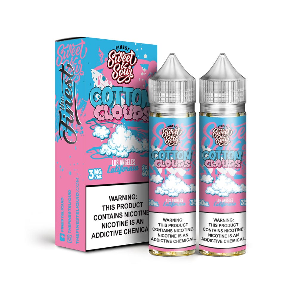 The Finest Juice The Finest Cotton Clouds 2x 60ml Vape Juice