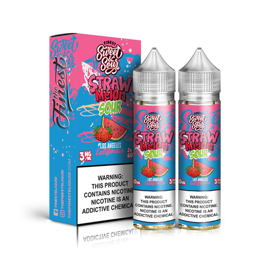 The Finest Juice The Finest Straw Melon Sour 2x 60ml Vape Juice