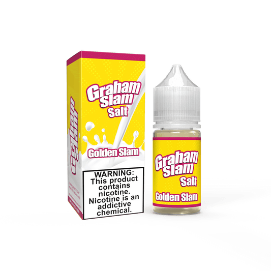 The Graham Juice Graham Slam Salts Golden Slam 30ml Nic Salt Vape Juice