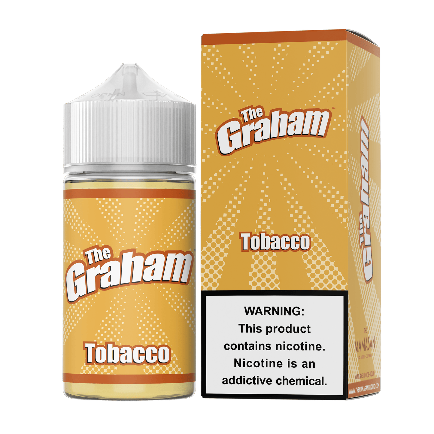 The Graham Juice Honey Tobacco 60ml Vape Juice - The Graham