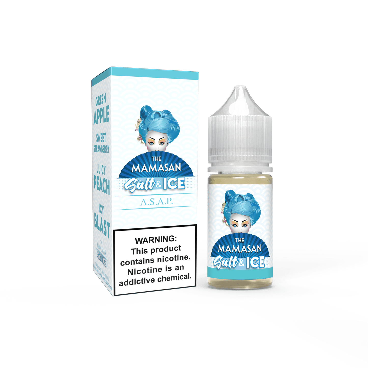 The Mamasan Juice A.S.A.P Ice 30ml Nic Salt Vape Juice - Mamasan
