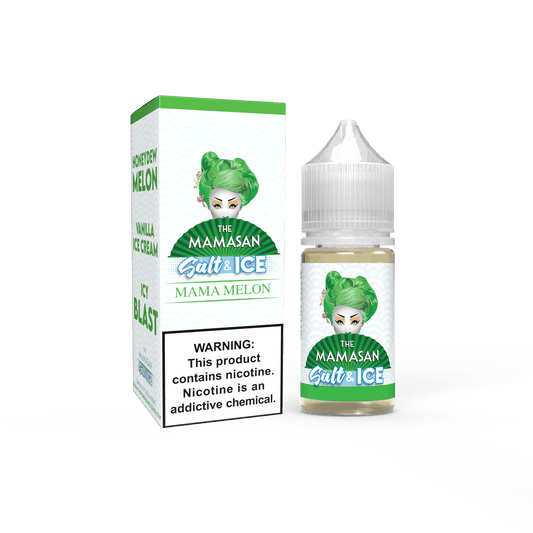 The Mamasan Juice Mama Melon Ice 30ml Nic Salt Vape Juice - Mamasan