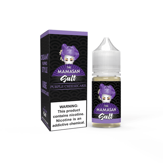 The Mamasan Juice Purple Cheesecake 30ml Nic Salt Vape Juice - Mamasan