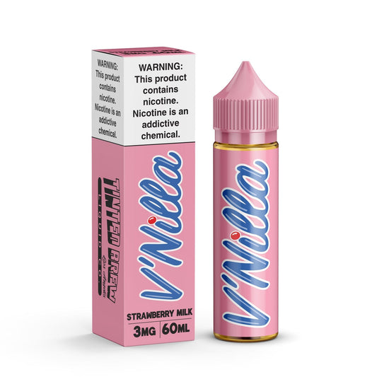 Tinted Brew Juice V'Nilla Strawberry Milk 60ml Vape Juice
