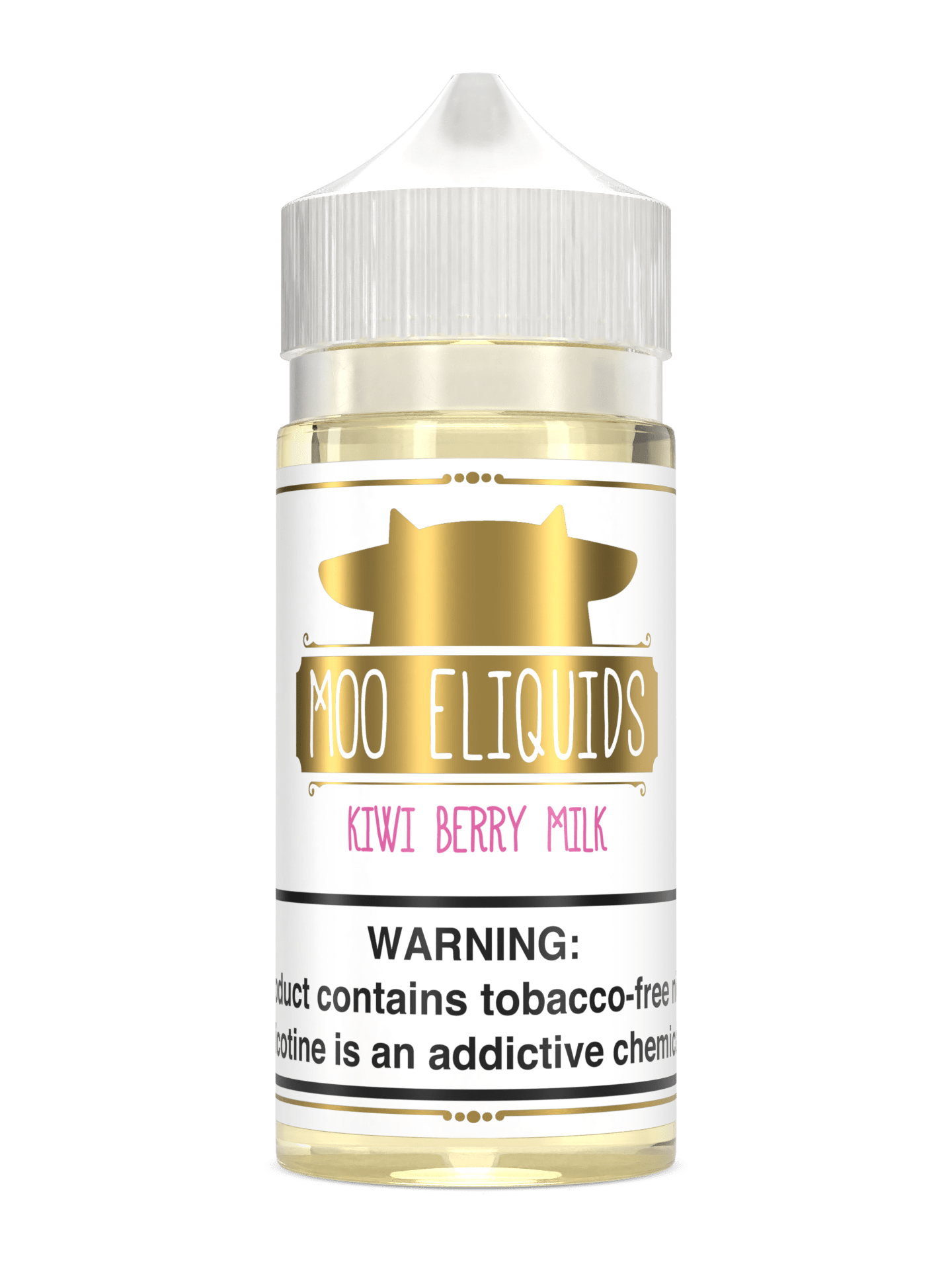Top Class Juice Moo Series Kiwi Berry Milk 100ml TF Vape Juice - Top Class