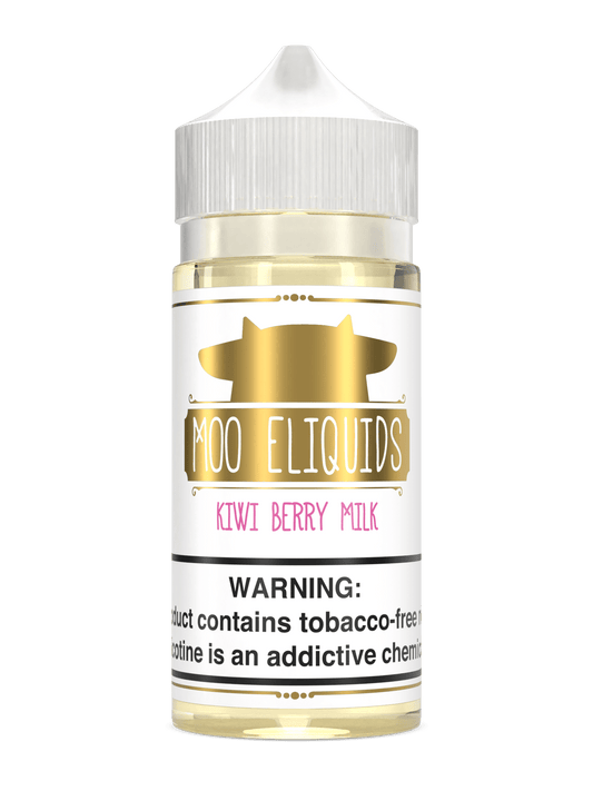 Top Class Juice Moo Series Kiwi Berry Milk 100ml TF Vape Juice - Top Class