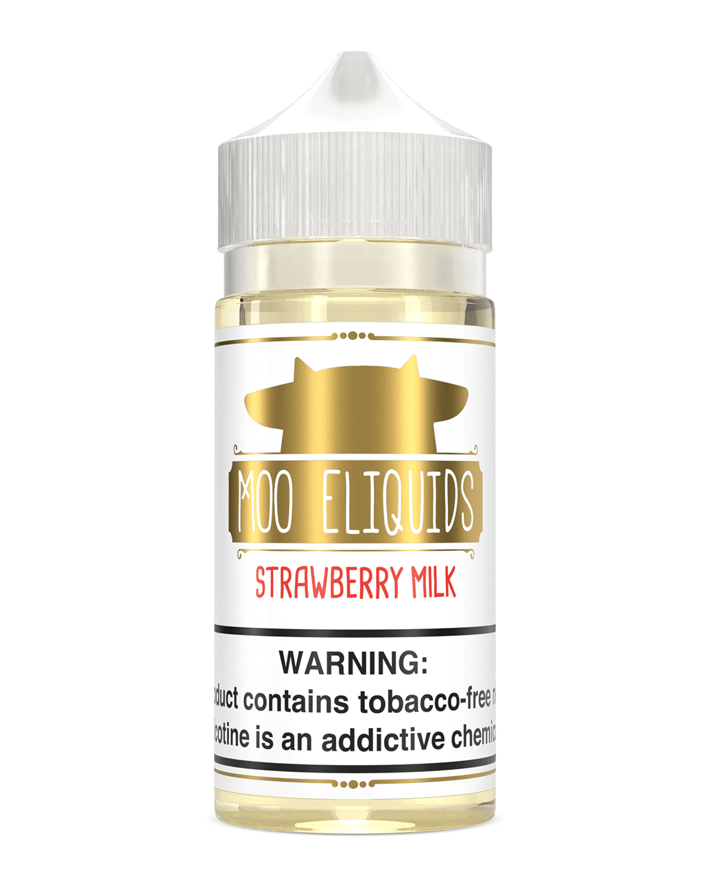 Top Class Juice Top Class Moo Series Strawberry Milk 100ml TF Vape Juice