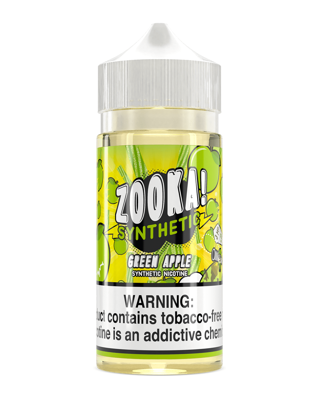 Top Class Juice Top Class Zooka Series Green Apple 100ml TF Vape Juice