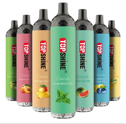 Topshine Disposable Vape Topshine Cherub Disposable Vape (5%, 4500 Puffs)