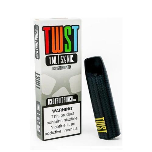 Twist E-Liquids Disposable Vape Iced Fruit Punch TWST Disposable Vape