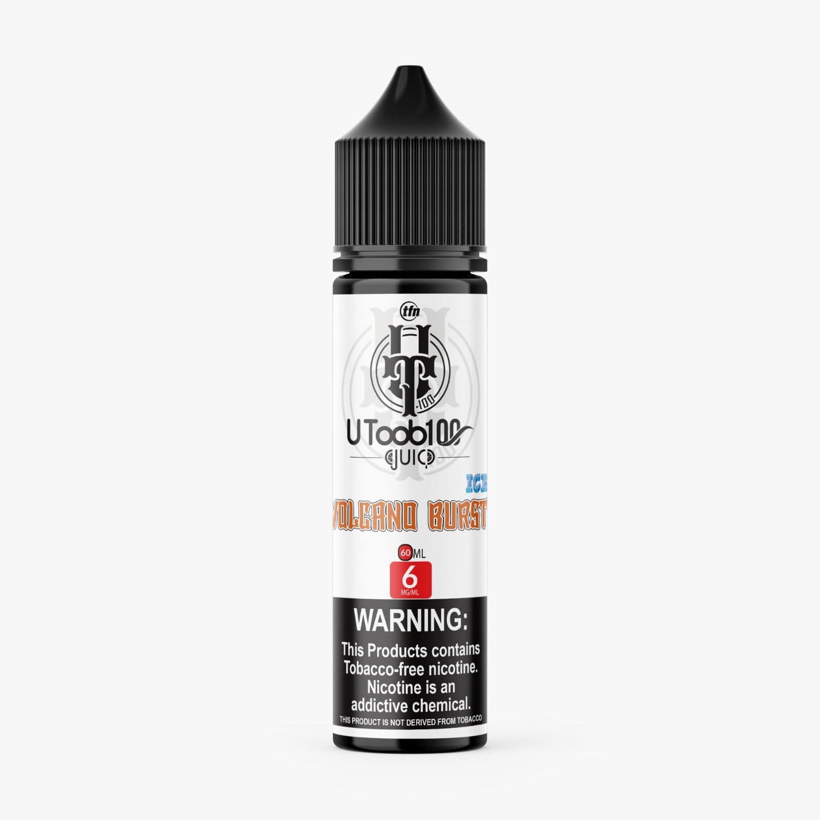 U TooB 100 Juice U TooB 100 Iced Volcano Burst 2x 60ml (120ml) Vape Juice