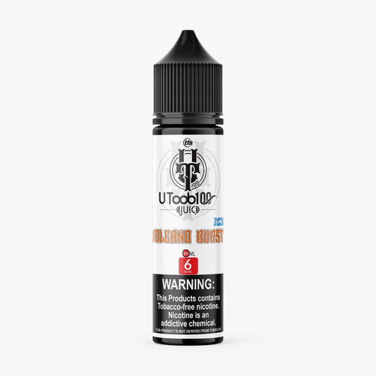 U TooB 100 Juice U TooB 100 Iced Volcano Burst 2x 60ml (120ml) Vape Juice