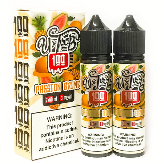 U TooB 100 Juice U TooB 100 Passion Brime 2x 60ml (120ml) Vape Juice