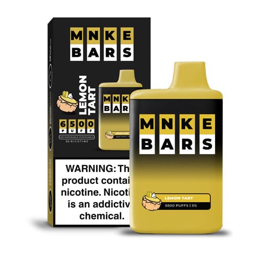 Vapetasia Disposable Vape Lemon Tart MNKE Bars Disposable Vape (5%, 6500 Puffs)