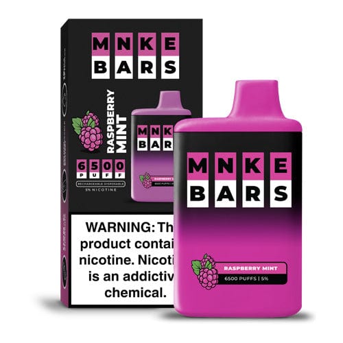 Vapetasia Disposable Vape Raspberry Mint MNKE Bars Disposable Vape (5%, 6500 Puffs)