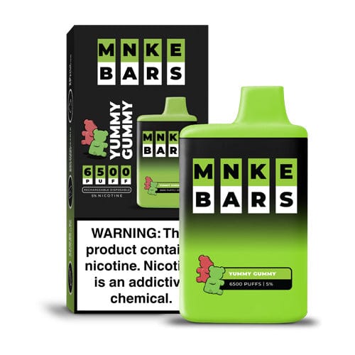 Vapetasia Disposable Vape Yummy Gummy MNKE Bars Disposable Vape (5%, 6500 Puffs)