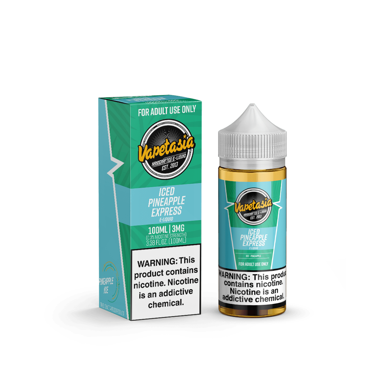 Vapetasia Juice Vapetasia ICED Pineapple Express 100ml Vape Juice