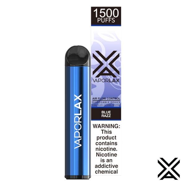 Vaporlax Disposable Vape Blue Razz Vaporlax Disposable Vape